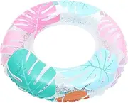 BRIGHTFUFU Swimming Ring Swim Rings Pool Inflatable Ring Inflatable Party Swim Ring Inflatable Swim Ring Float Ring Swim Ring for Adults Pool Float Swim Ring Split Swim Ring Swimming Tube PVC