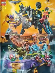 Limited Edition! LEGO Batman Movie 2017 Promo Poster (26 1/2" X 18 3/4") USA!