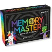 Aquarius Memory Master Card Game Original Edition Kids/Children Fun Play 6y+