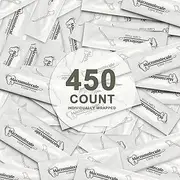 450 Count Dental Floss Picks,Individually Wrapped Dental Floss Picks, Single Wrapped Floss, Travel Dental Floss, Unflavored Floss Picks,Dental Flossers,Floss Sticks,Tooth Floss,Dental Picks Disposable