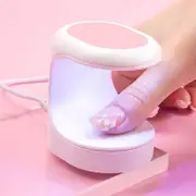 Mini Flash Cure Gel Tips LED Lamp - Pink