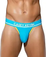 [Casey Kevin] Men's Cotton Jockstrap Athletic Supporter Sport Jock Straps Briefs G-String Thongs CK4028 1pcs