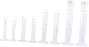 CATIEBYE 1 Set Practical Measuring Jug Garden Plastic Measuring Cylinder for Fertilization Lightweight for Garden Supplies Experiments