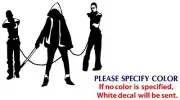 Michonne Game TV Movie Graphic Die Cut decal sticker Car Truck Boat Window 6"