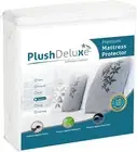 Queen Cotton Mattress Protector – Waterproof Cover with Fitted Sheet Design – So