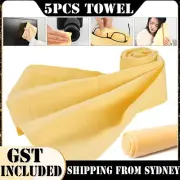 5X Large Shammy Chamois Towel Car Home Office Garden Restaurant Cloth Towel NEW