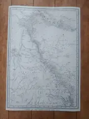 Chart of the Great Barrier Reef Area of Australia 1893 Poster 18x24