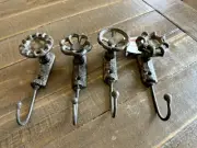 Your Hearts Delight Rustic Metal Garden Faucet Wall Hooks, 5-1/2-Inch Set Of 4