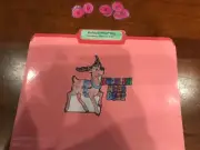 Rudolph Nose Best! Subtract 0-16 2nd grade math file folder game teacher