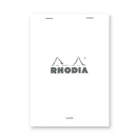 在飛比找誠品線上優惠-法國RHODIA 騎馬釘橫線筆記本/ A5/ White/ 