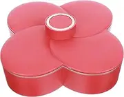 Snack Container Divided Serving Tray Chinese New Year Candy Box Nut Serving Container with 4 Compartments for New Year Eve Spring Festival Wedding Party Supplies Wedding Table Decor