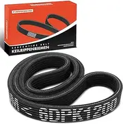 1x Serpentine Belt Petrol/Diesel Compatible with Golf IV 1J1 Golf IV Van 1J1 Golf IV Variant 1J5 Golf Van IV Variant 1J5 Polo Variant 6V5 Replace# 06A260849C