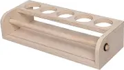 Generic Wooden Tabletop Paper Roll Dispenser, Drawing Paper, Easel Paper Roll Holder and Dispenser, 50x17x11cm, 1pcs