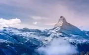 Landscape mountains matterhorn alps nature Custom Gaming Mat Desk