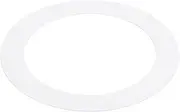 uxcell 2.99" ID 4.72" OD Light Trim Ring, White Goof Ring Matte Circular Light Cover Lighting Fixture for Ceiling Wall Recessed Can Downlights