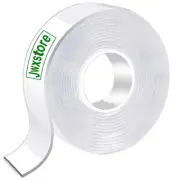 Strong Double Sided Tape Heavy Duty for Walls, 16.5 Feet X 0.79 Inch, Clear