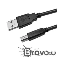在飛比找森森購物網優惠-Bravo-u USB 3.0 數據傳輸線/A公對B公(1.