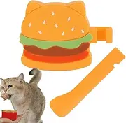 Wet Cat Food Lid | Silicone Manual Cat Can Opener - Eating Spatula, Kitten Tool, Safe Wet Spoon, Feeding Accessories, Dog Food Covers for Dog