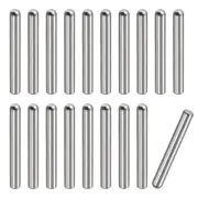 5x40mm Dowel Pins, 20pcs Round Head Flat Chamfered End Dowel Pin