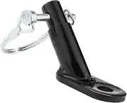 Bicycle Rear Racks Coupler Hitch Connector Attachment Angled Elbow for Instep & Schwinn Bike Trailers, Child, Cargo, Pet Bike Trailers Cycling Rear Carrier Mount Adapter Accessories Steel