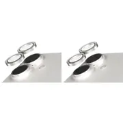 2PK PanzerGlass SAFE Camera Lens Protector For Apple iPhone 16 Plus Glitter SLV