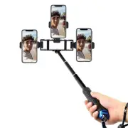 Triple Smartphone Mount Adapter for Tripods Monopods Selfie Sticks