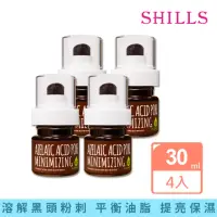 在飛比找momo購物網優惠-【SHILLS 舒兒絲】杜鵑花酸毛穴精華4入組