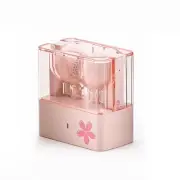 Block Semi in Ear Flath ead Earbuds True Wireless Earphones (Pink)