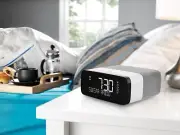 Pure Siesta Rise DAB+/FM Digital Radio Bedside Alarm Clock (Polar)