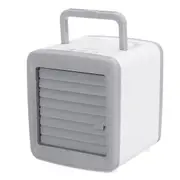 5V Usb Portable Mini Air Conditioning Fan Silent Humidifier 7 Led Cooler Cooling System