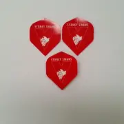 AFL Licensed DART FLIGHTS x 3 - Sydney SWANS