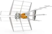 Televes DATBOSS 60 Mile Hi-VHFUHF Amplified Outdoor HDTV Antenna Replaces 149483