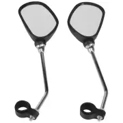 1 Pair Bike Rearview Bicycle Rear View Glass Mirrors Adjustable4133