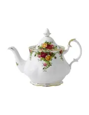 [Royal Albert] Old Country Roses 1.25L Teapot White