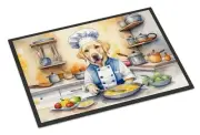 NEW Yellow Labrador Retriever The Chef Doormat Front Door Mat Indoor Outdoor