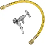 ULTECHNOVO Car Charging Hose Set 1/2 Thread R134a R22 R12 Auto Filling Tube with Simple Operation Europe