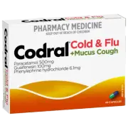 Codral Cold & Flu + Mucus Cough 48 Capsules