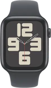 Apple Watch SE GPS 44mm Midnight Aluminium - Midnight Sport Band - M/L