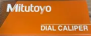 Mitutoyo 505 - 732 Metric Dial Caliper 0 150mm Measures in 0.01 Increments New