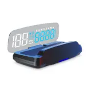 Digital Car HUD GPS Speedometer Head Up Display MPH KMH Overspeed Tired Alarm (for: Renault)
