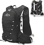 12L Cycling Hydration Backpack Lightweight Riding Vest Pack Backpack for Running Camping Hiking Mou aineering