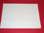 (2) Eagle 200 TC Pillow Cases ~ White ~ Standard ~ 20" x 30" **NEW**