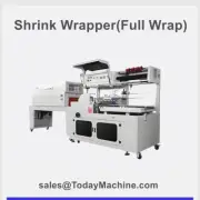Automatic 2 in 1 POF Film Carton Box Heat L Bar Shrinking Wrapping Machine
