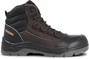 [Paredes] SP5042 NE-MA43 Safety Shoes "Hammer" S3, Size 9, Brown/Black - EN Safety Certified