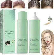 Free Air and Fluffy Spray, Fluffy Volumizing Hair Spray, Oil-Control Oil Head Fluffy Spray,Quick Volume Hair Long Lasting Refreshing Spray, Dry Hair Fluffy Spray for All Hair Types (2Pcs)