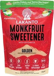 Lakanto Monkfruit Sweetener Golden, 800 g, Golden