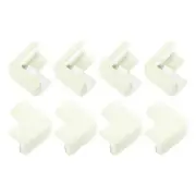 Corner Protectors, 8 Pcs Furniture Corner Guards and Edges Bumpers(White)