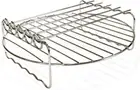 Air Fryer Double Layer round Rack with 5 Skewers Fitting XL Air Fryers（9In,Fi...