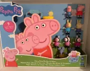 Peppa Pig Carry-Along Brothers & Sisters Toy Case New With Tag