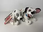 Vintage Disney Store 101 Dalmatian Penny Luck Bean Bag Plush W/Sound NWT See Pic